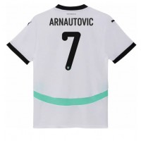 Moški Nogometni dresi Avstrija Marko Arnautovic #7 Gostujoči EP 2024 Kratek Rokav